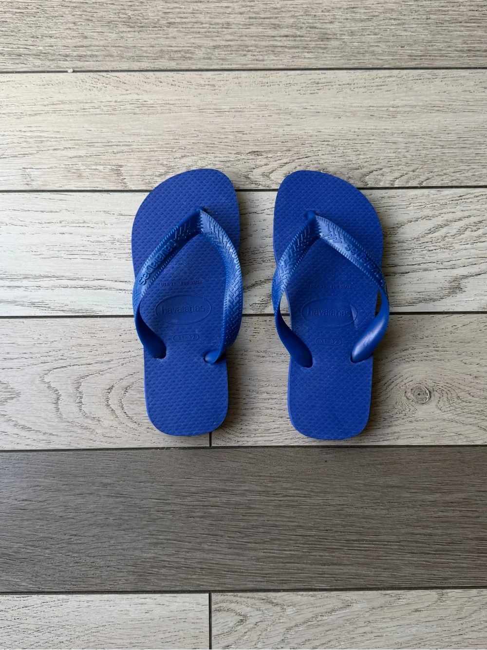 Havaianas Kids Classic Flip Flops - Blue size 2